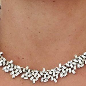 EUC Glass Shard Necklace